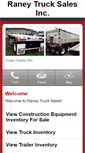 Mobile Screenshot of m.raneytrucksales.com